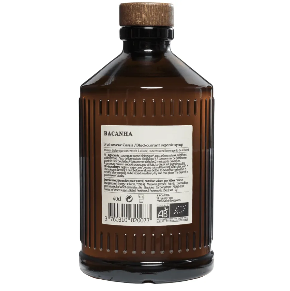 Bacanha Blackcurrant Syrup 400ml