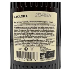 Bacanha Blackcurrant Syrup 400ml