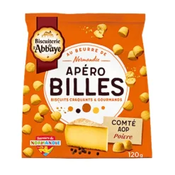Biscuiterie de l’Abbaye Comte & Pepper Bites 120g