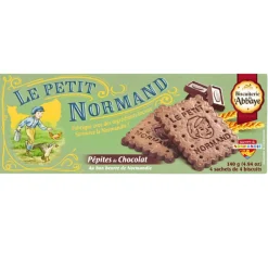 Biscuiterie de l’Abbaye Petit Normand Chocolate Chips 140g