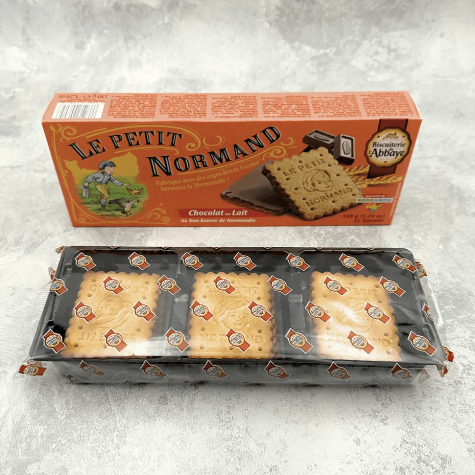 Biscuiterie De L’Abbaye Petit Normand Milk Chocolate 150g