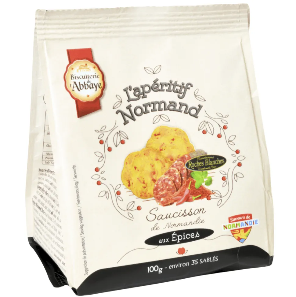Biscuiterie De L’Abbaye Saucisson Savoury Biscuits 100g