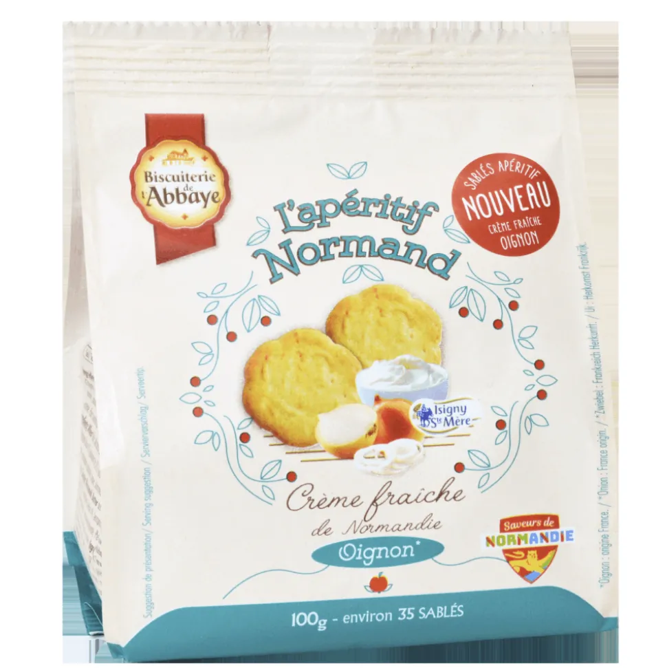 Biscuiterie De L’Abbaye Savoury Biscuits Selection 100g x 4
