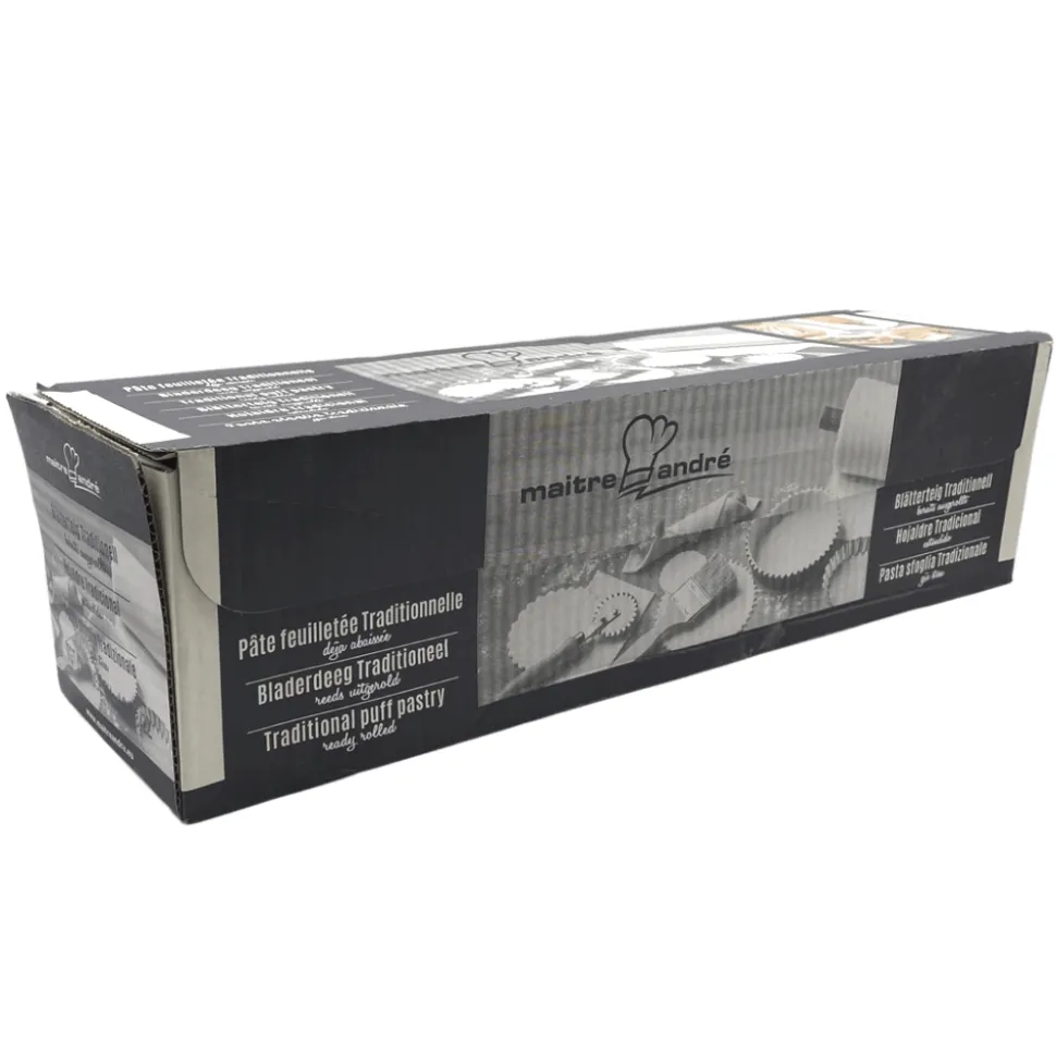 Butter Puff Pastry Roll 4.25kg Maitre Andre