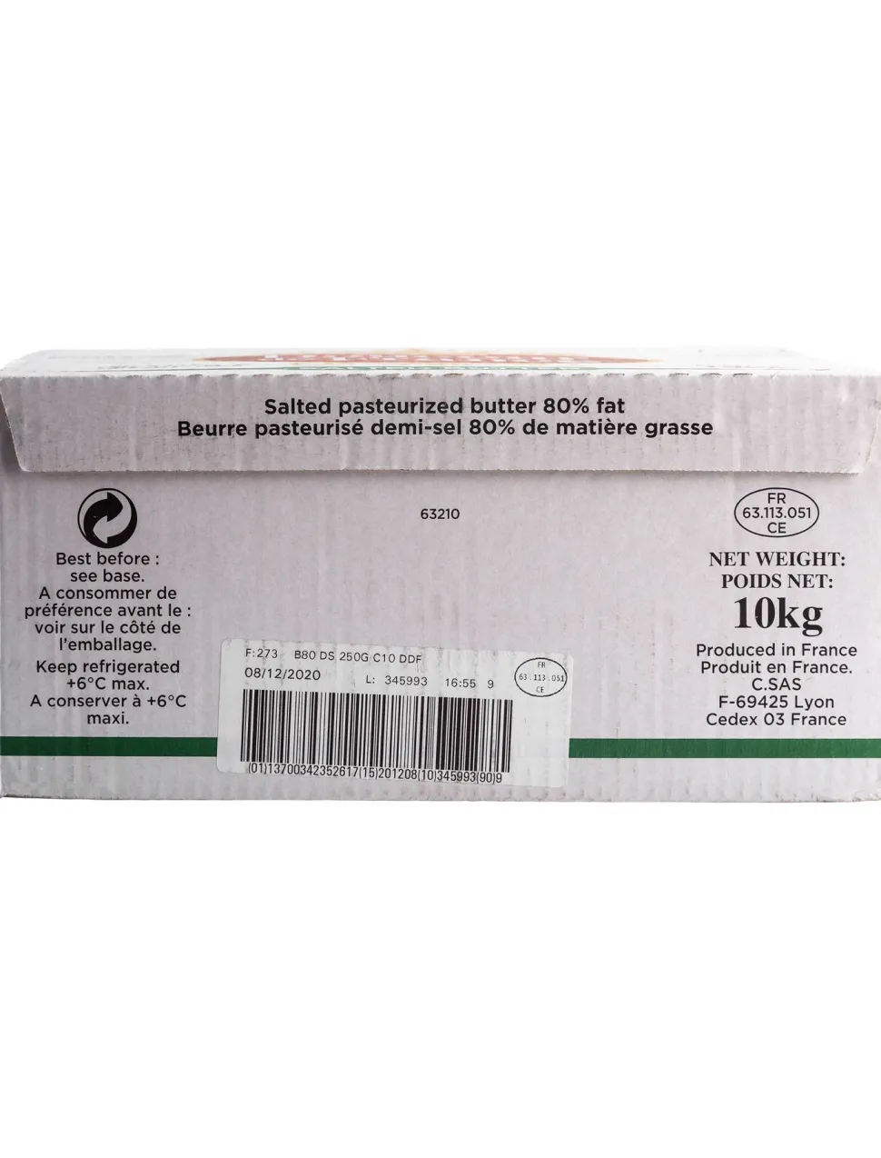 Candia Butter Salted 10kg