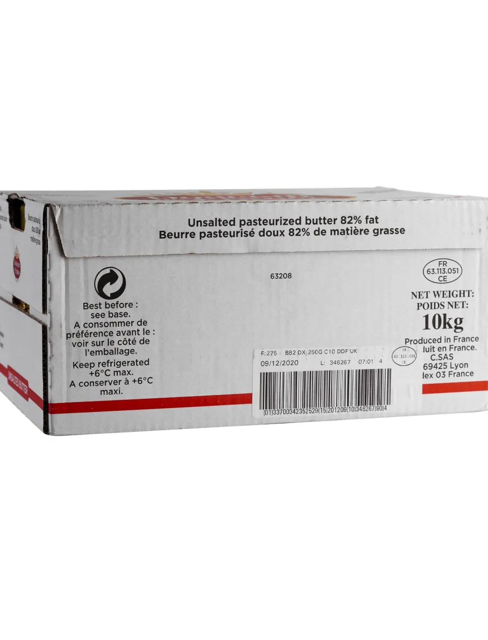 Candia Butter Unsalted 10kg