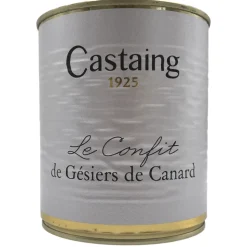 Castaing Duck Gizzards Confit 800g