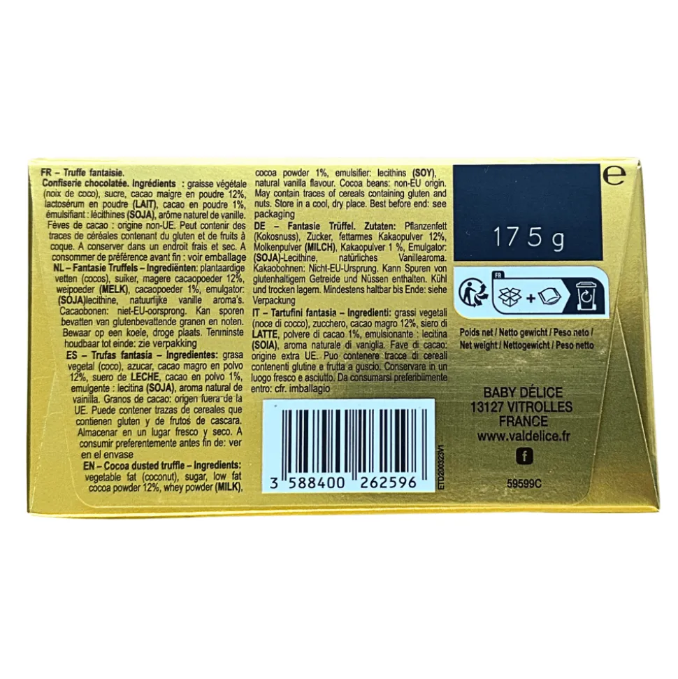 Chocolate Truffles 175g BEST BEFORE 30/03/26