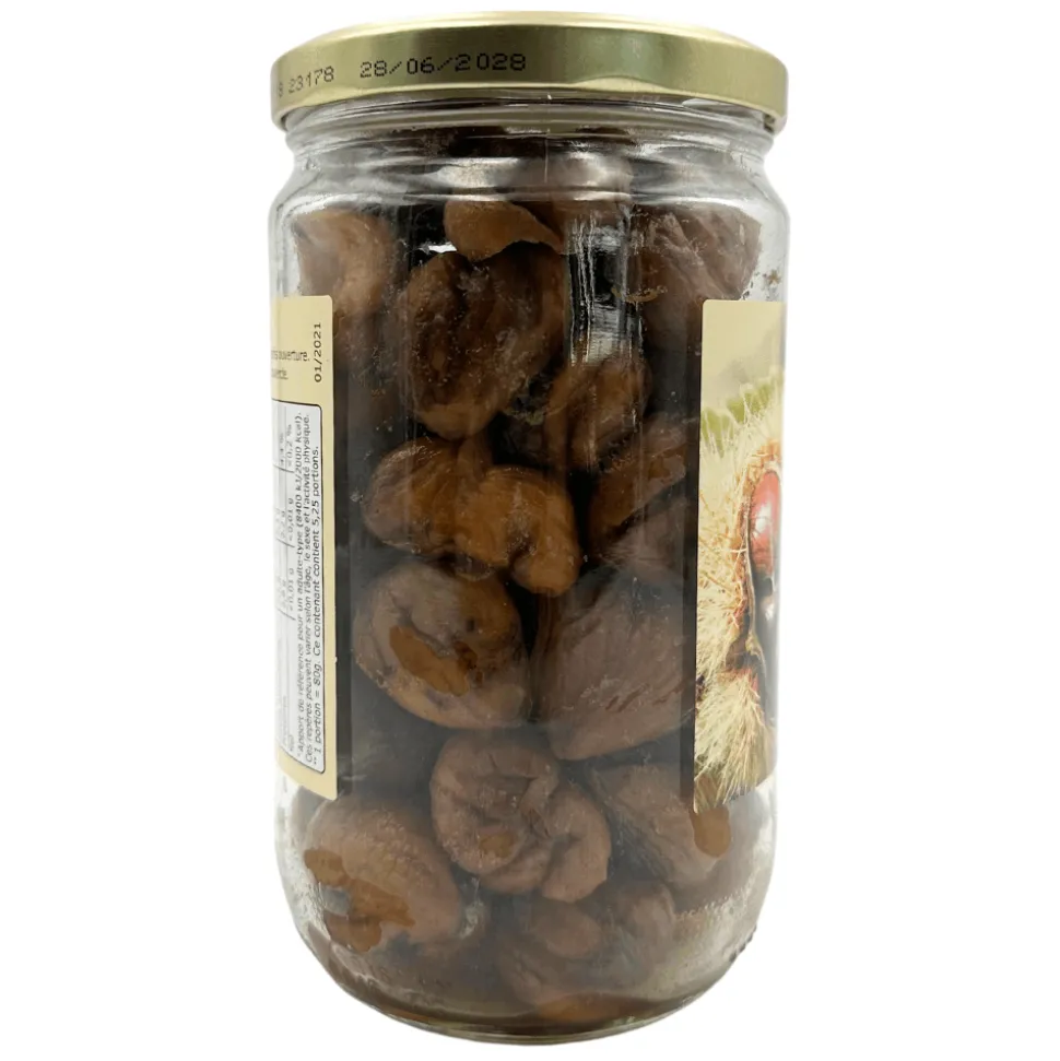 Clement Faugier Whole Peeled and Cooked Chestnut 420g Jar
