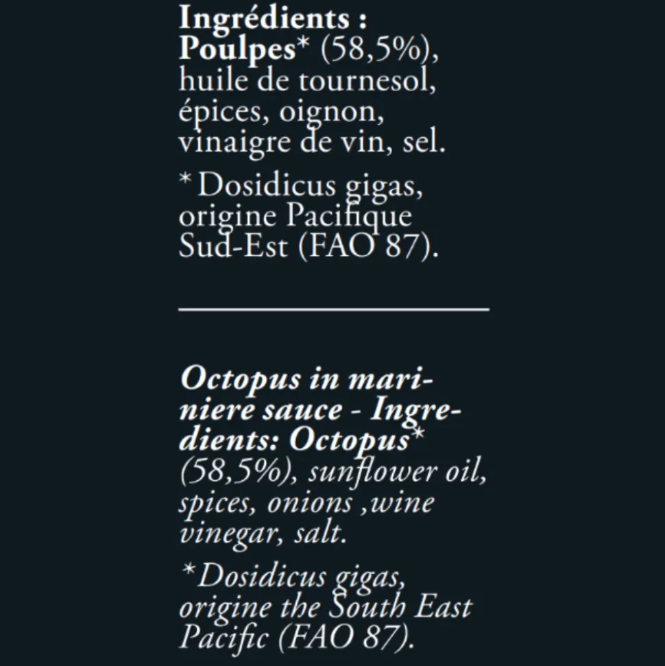 Ederki Octopus in Marinière Sauce 111g