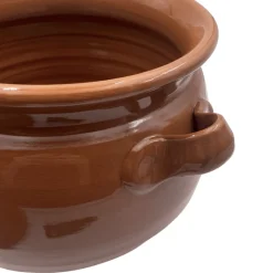 Extra Large Terracotta Cooking Pot with Lid 7l