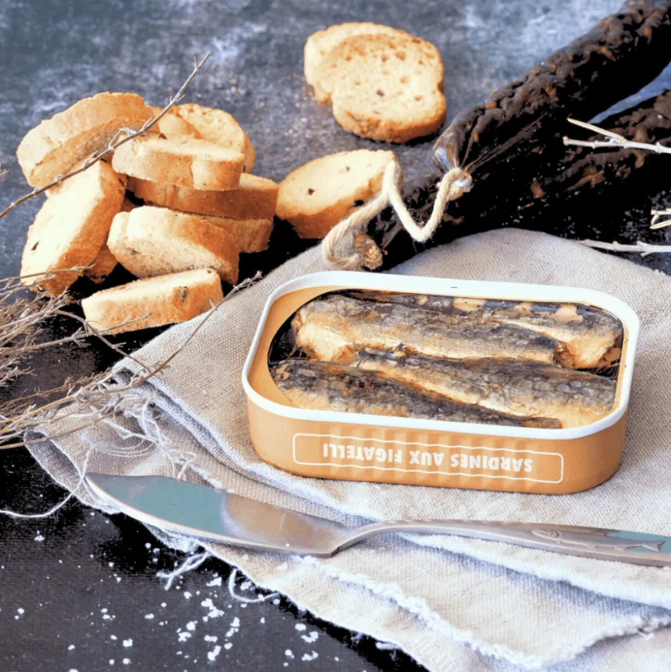 Ferrigno Sardines with Corsican Flavours Gift Box 115g x 3