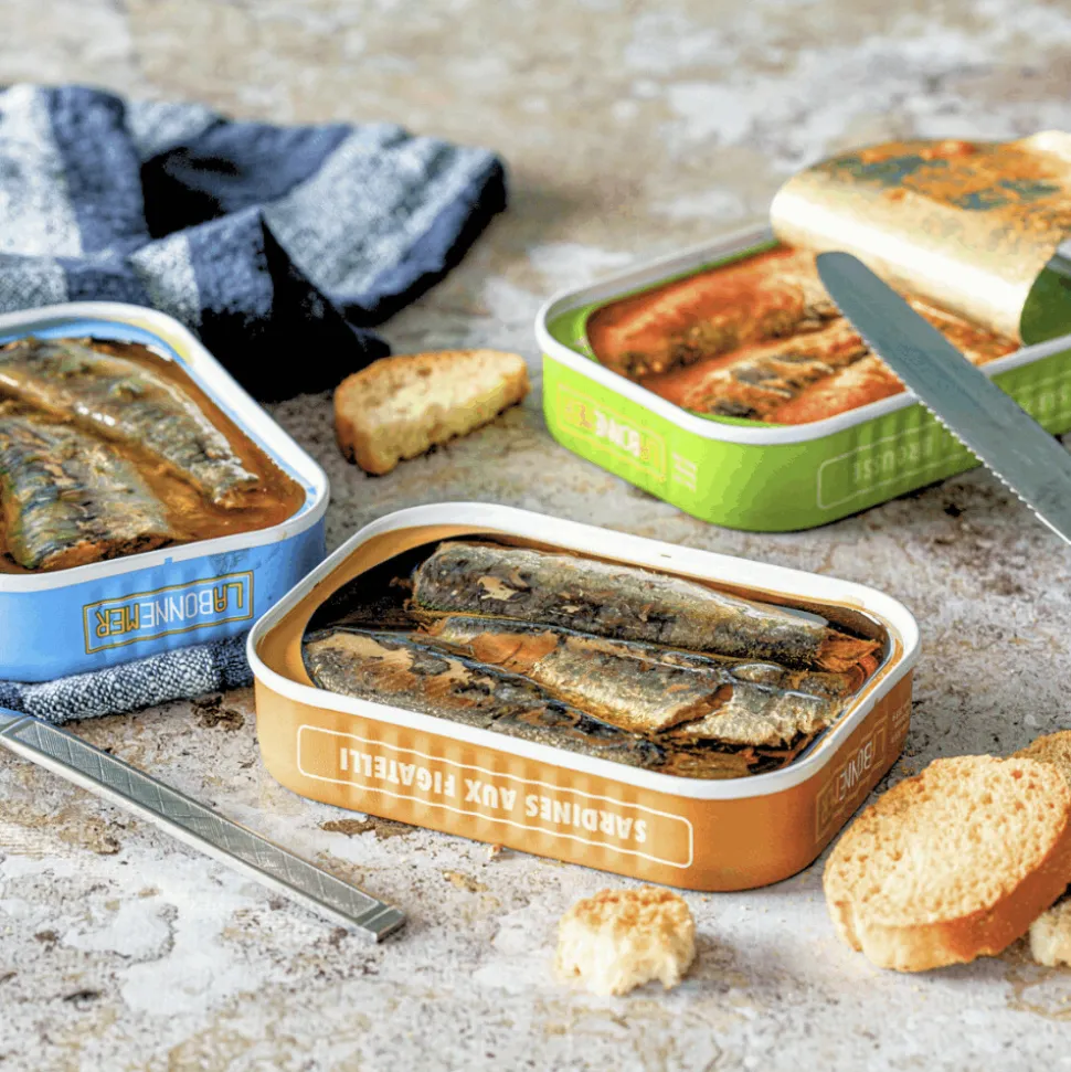 Ferrigno Sardines with Corsican Flavours Gift Box 115g x 3