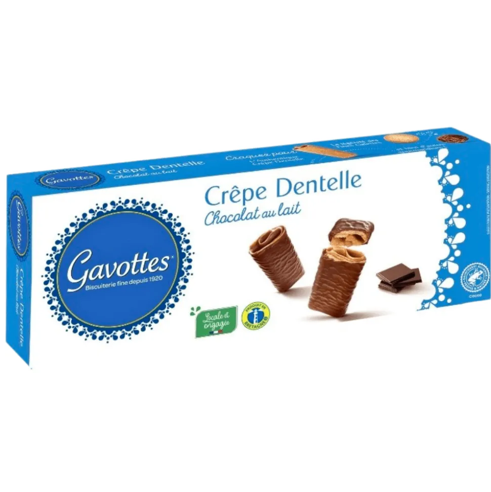 Gavottes Crepes Dentelle with Milk Chocolate 90g