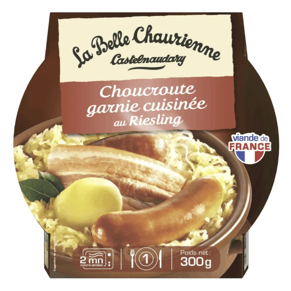 La Belle Chaurienne Choucroute Garnie 300g