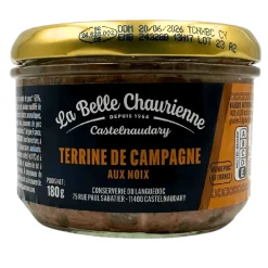 La Belle Chaurienne Farmhouse Terrine Trio: Ceps, Piment d’Espelette and Walnut 180g x 3