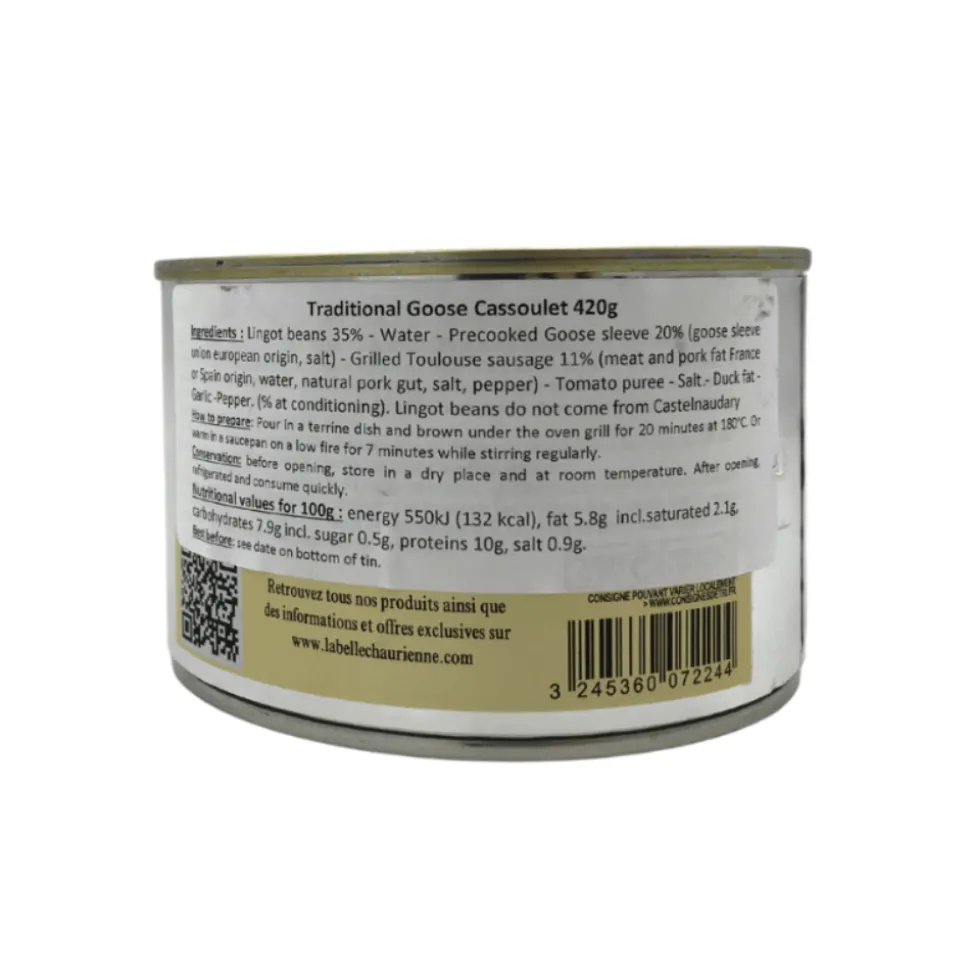 La Belle Chaurienne Goose Cassoulet 420g