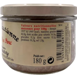 La Belle Chaurienne Pork Rillettes 180g