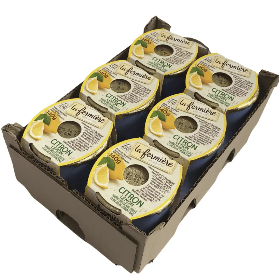 La Fermiere Lemon Yogurt 140g x 6