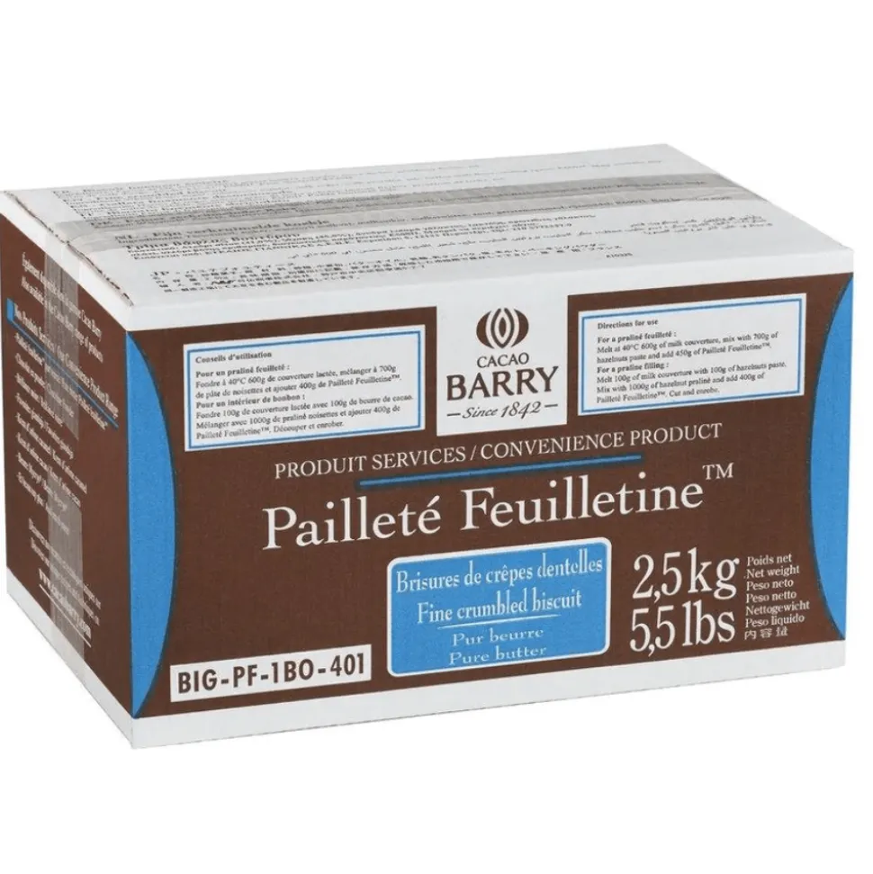 Paillete Feuilletine Barry 2.5Kg