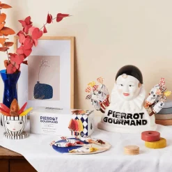 Pierrot Gourmand Lollipop Holder with Mixed Flavours Lollipops x 40