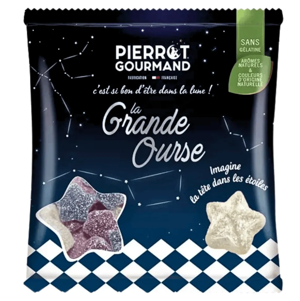 Pierrot Gourmand Vegan Sweets Mini Stars x 12