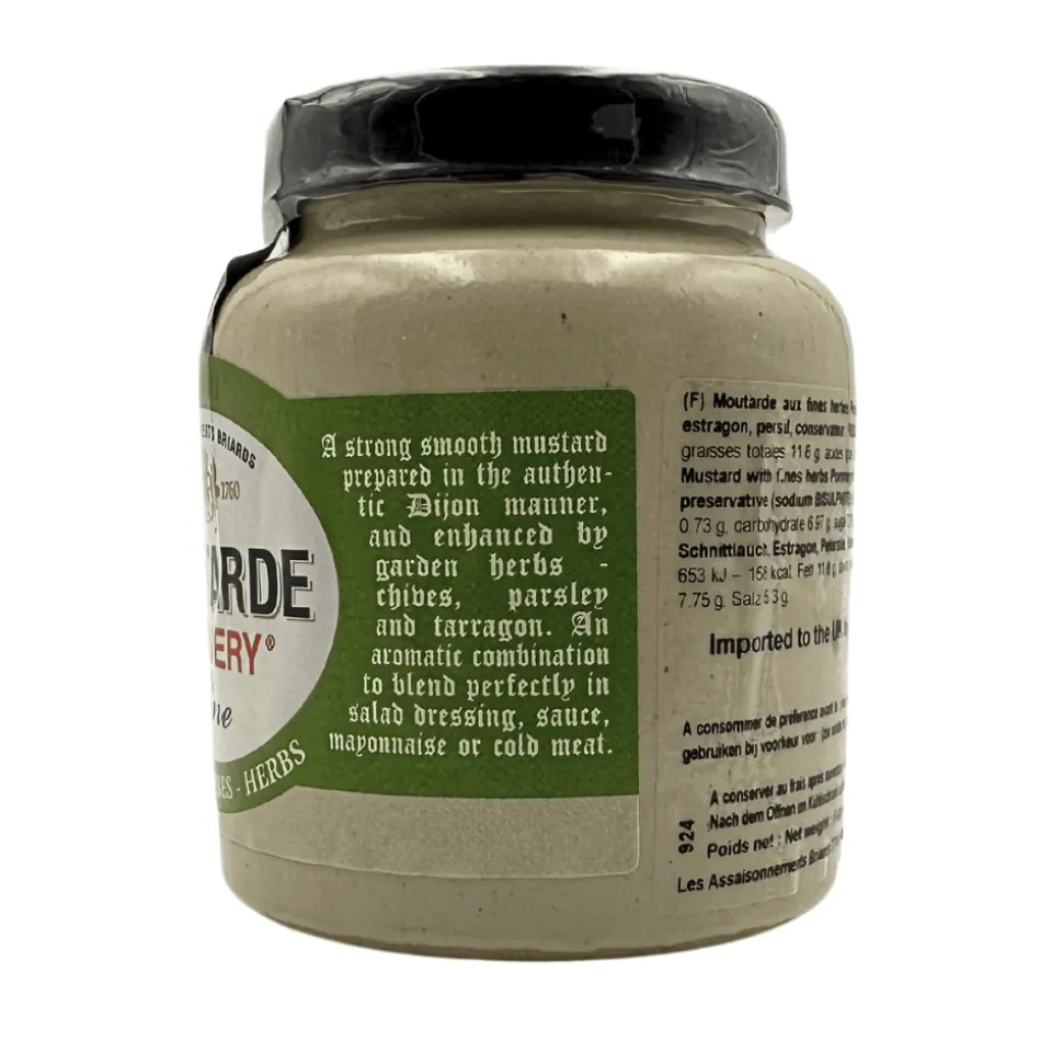 Pommery Fine Mustard with Herbs 100g