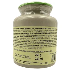 Pommery Mustard Trio with Wholegrain, Honey and Green Peppercorn Mustard 250g x 3