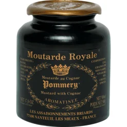 Pommery Royale Wholegrain Mustard with Cognac 500g