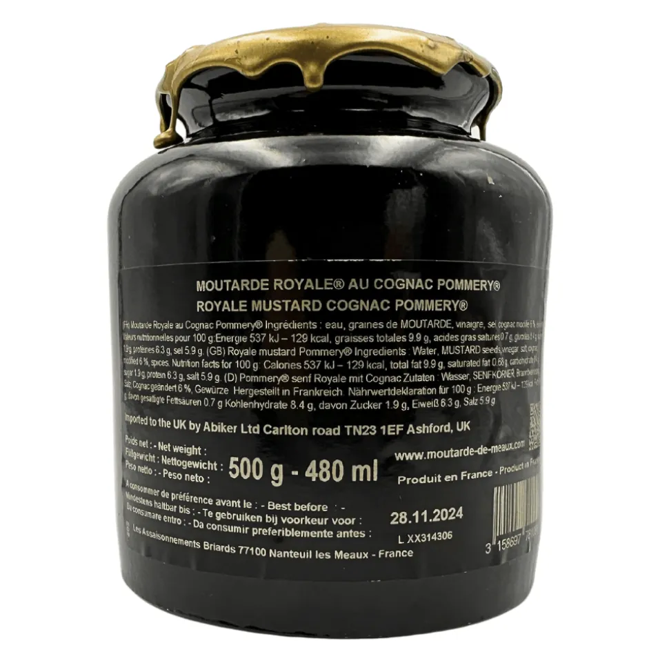 Pommery Wholegrain and Cognac Duo 500g