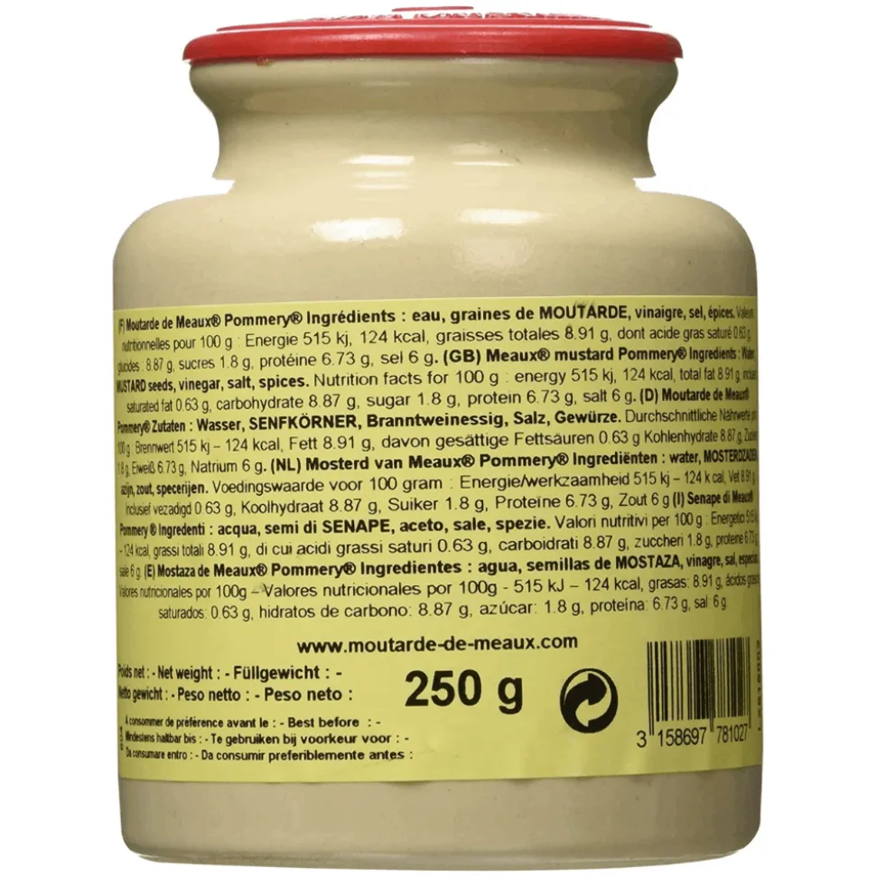 Pommery Wholegrain Mustard 250g