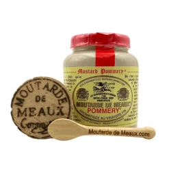 Pommery Wholegrain Mustard with Cork and Spoon 100g