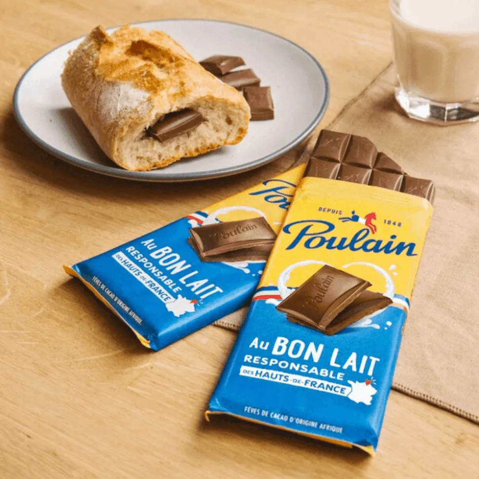 Poulain Milk Chocolate 95g