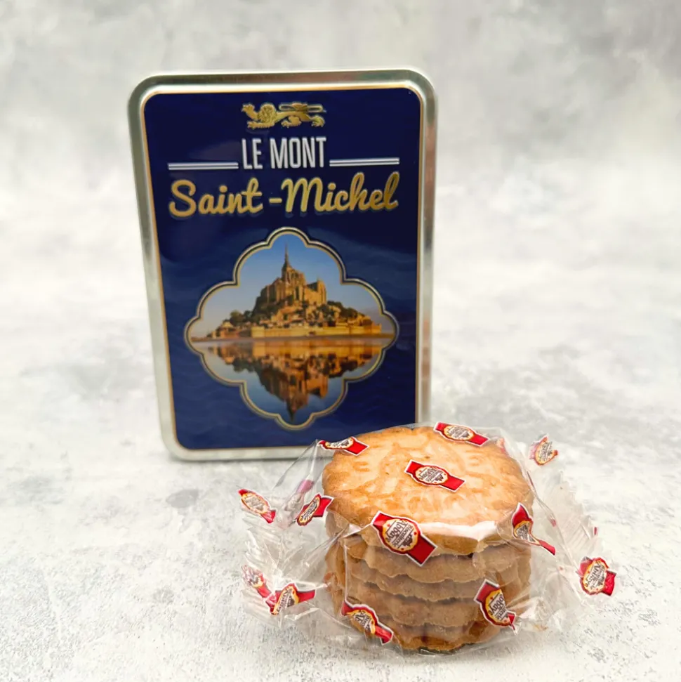 REDUCED Biscuiterie De L’Abbaye Sables de l’Abbaye Gift Box 125g BEST BEFORE 24/04/25