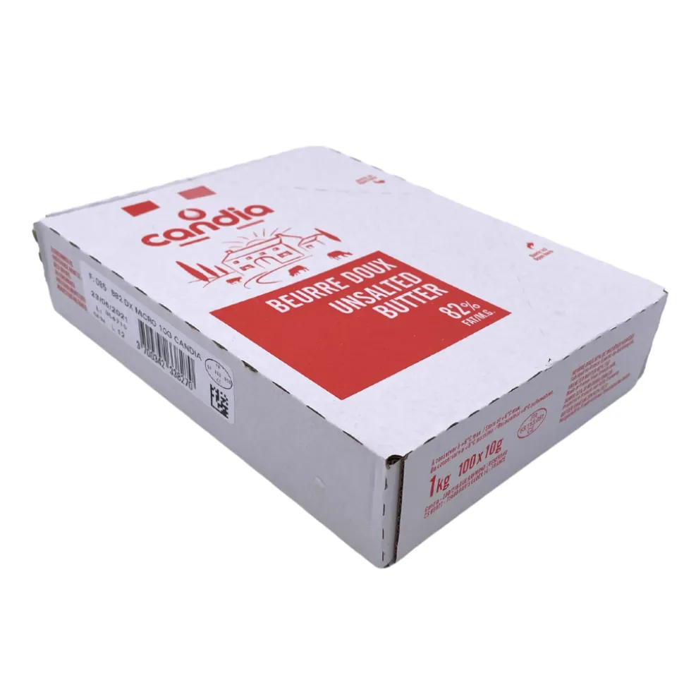 REDUCED Candia Butter Portions Unsalted 100 x 10g BEST BEFORE 08/04/25
