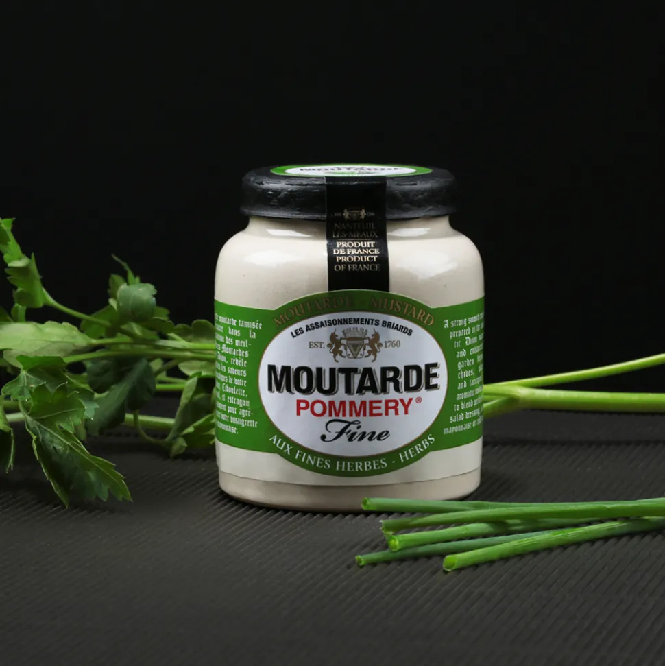 REDUCED Pommery Fine Mustard with Herbs 100g BEST BEFORE 28/03/25