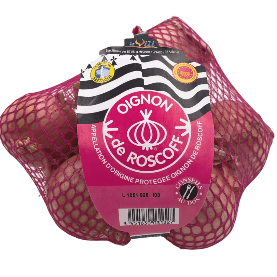 Roscoff Onions Loose 1kg COMING SUMMER 2025
