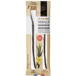 Sainte Lucie Madagascan Bourbon Vanilla pods x 2