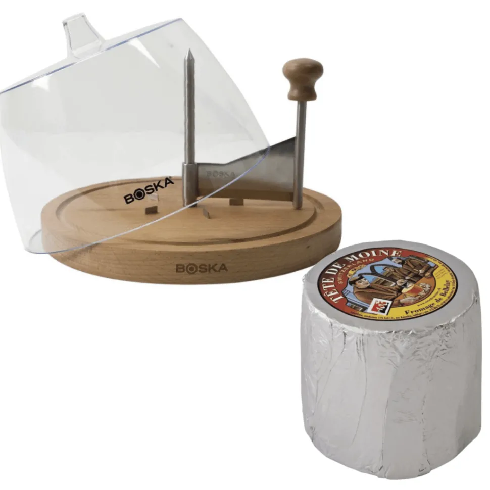 Tete de Moine 800g +/- 10% & Boska Cheese Curler with Dome