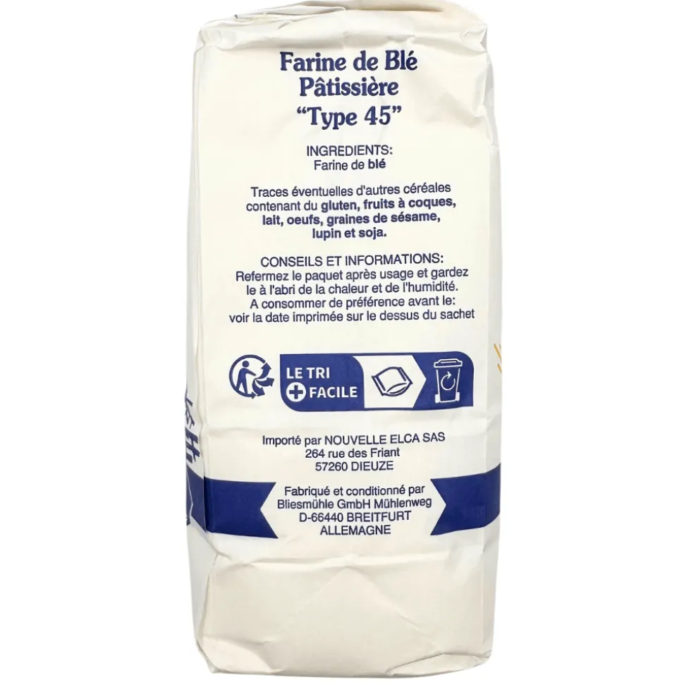 T45 Pastry Flour 1kg and Baking Powder 10g x 5