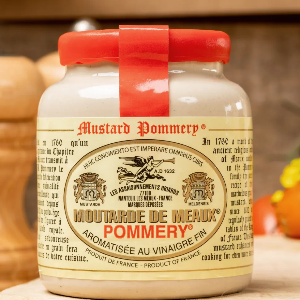 Trio of Pommery Mustard: Dijon, Herbs and Wholegrain 100g