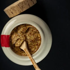 Trio of Pommery Wholegrain Mustard: Cognac, Honey and Meaux 100g
