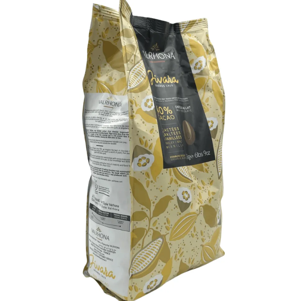 Valrhona Jivara 40% Milk Chocolate 3kg