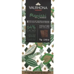 Valrhona Manjari 64% Dark Chocolate Bar 70g