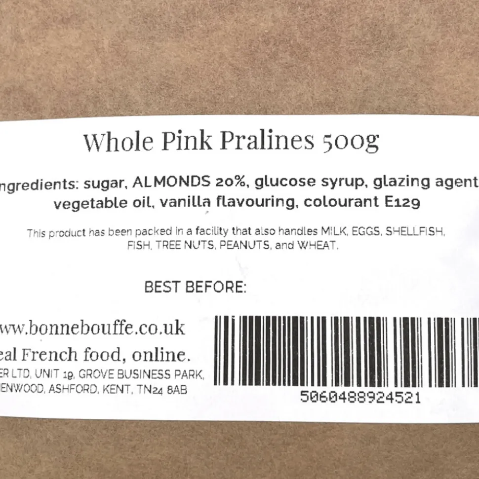 Whole Pink Pralines 500g